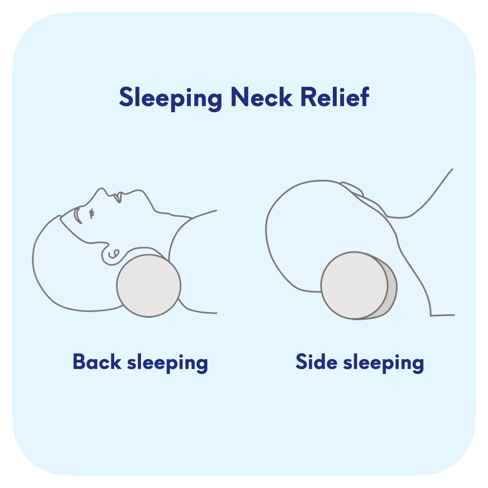 cervical neck roll pillow for neck pain relief