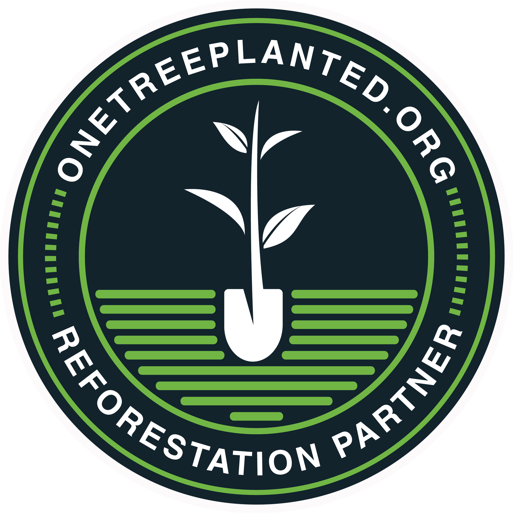 One tree planted Partnership - save our planet