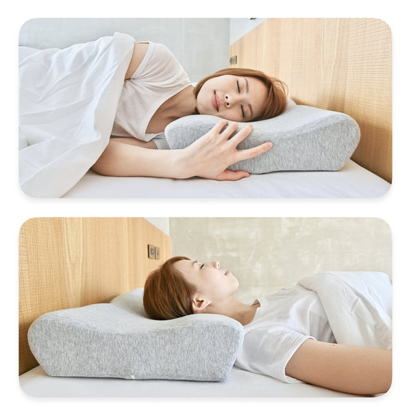 4 Colors Soft Memory Foam Sleeping Pillow for Lower Back Pain