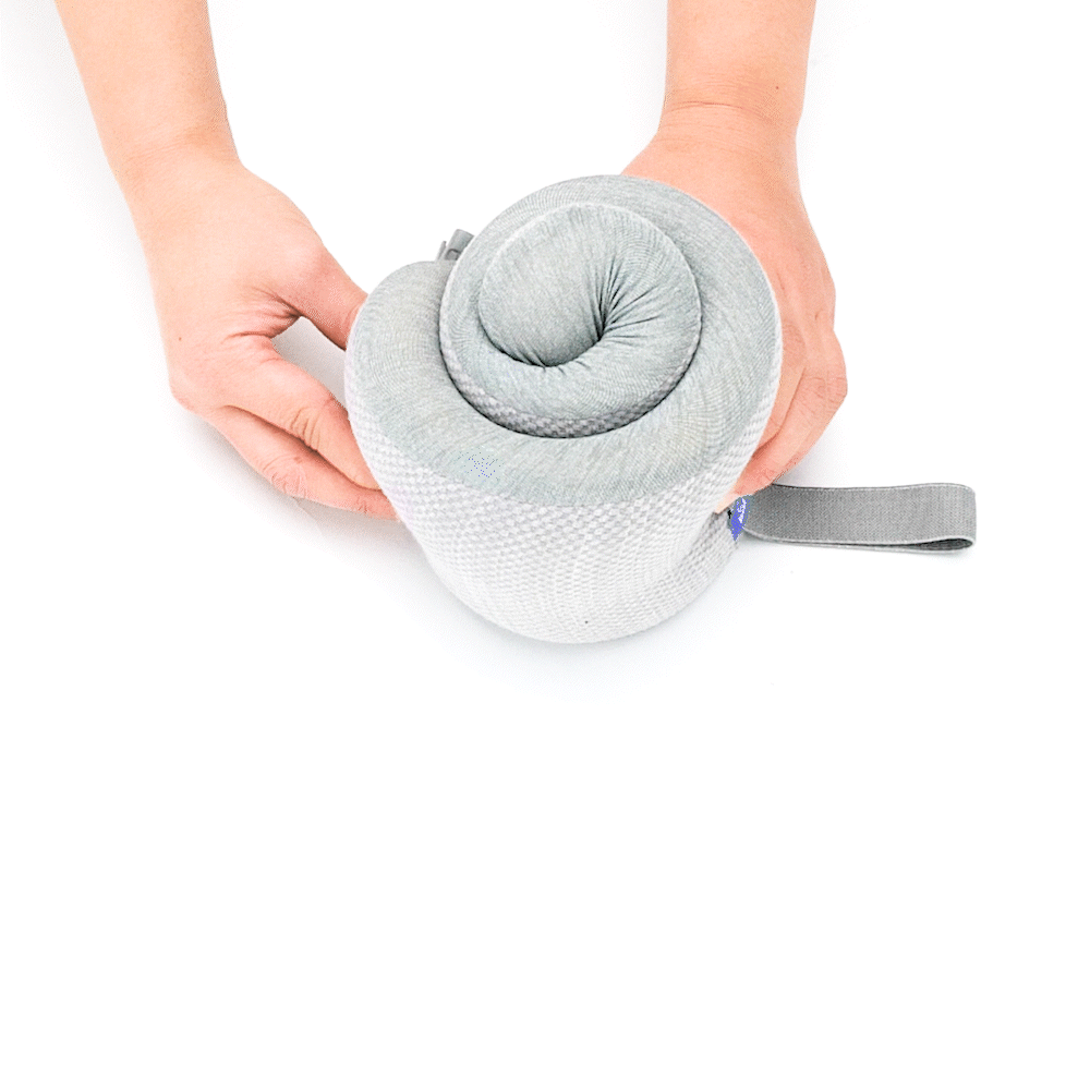 Cushion Lab Ergonomic Travel Pillow Features