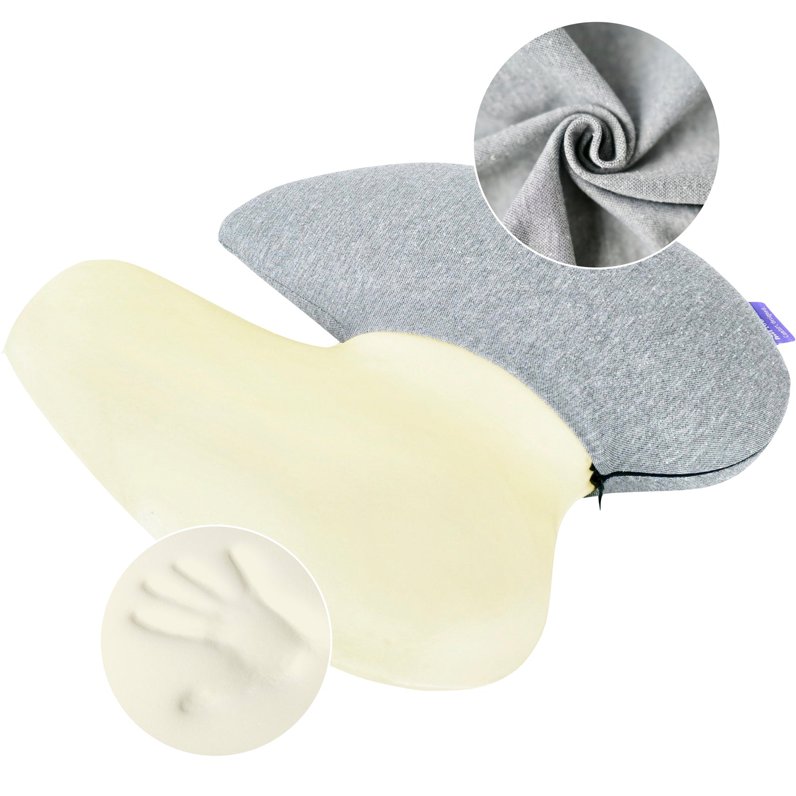 Cushion Lab Ergonomic Lumbar Pillow Materials