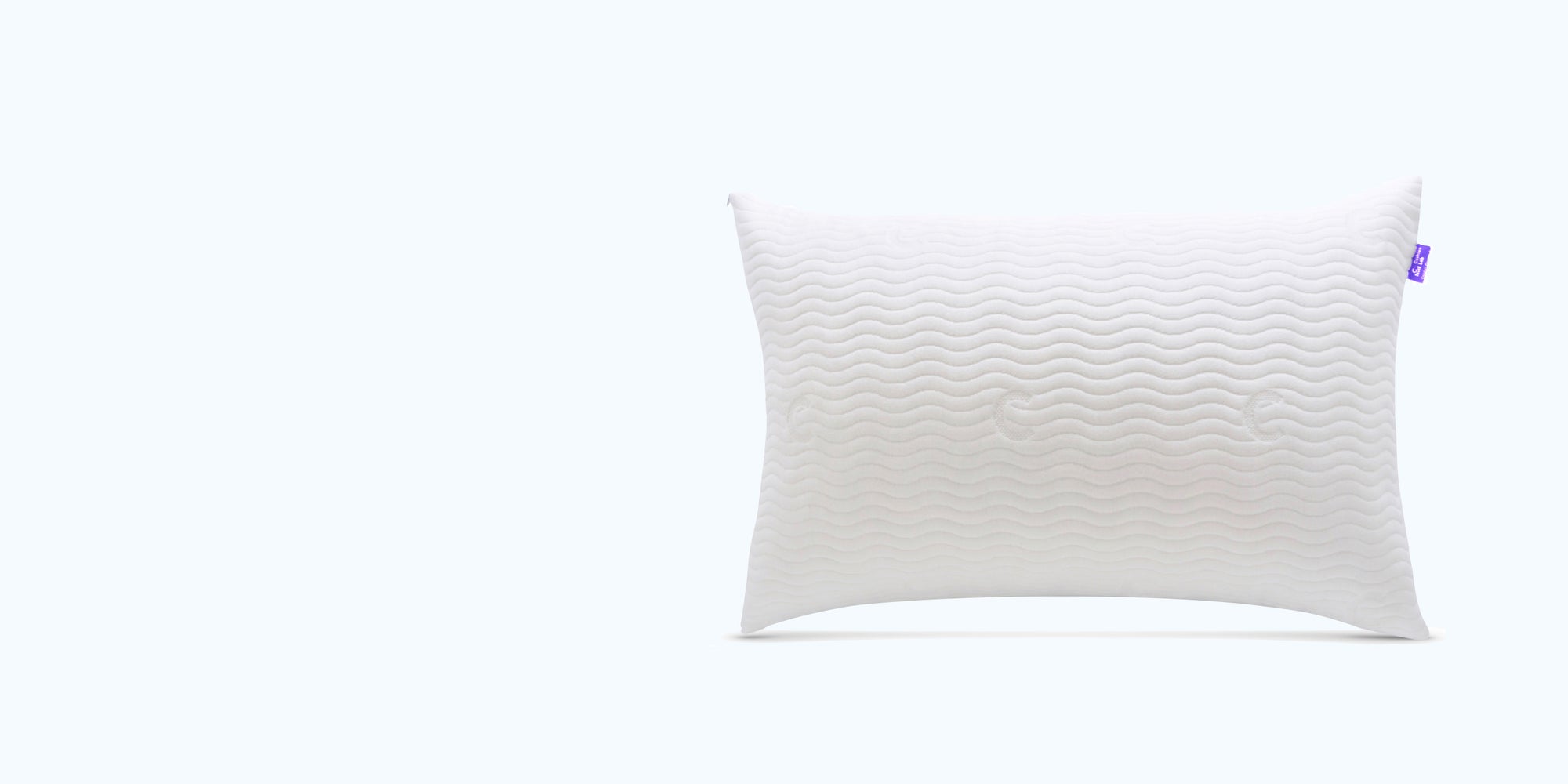 Cushion Lab CloudLoft Pillow - White