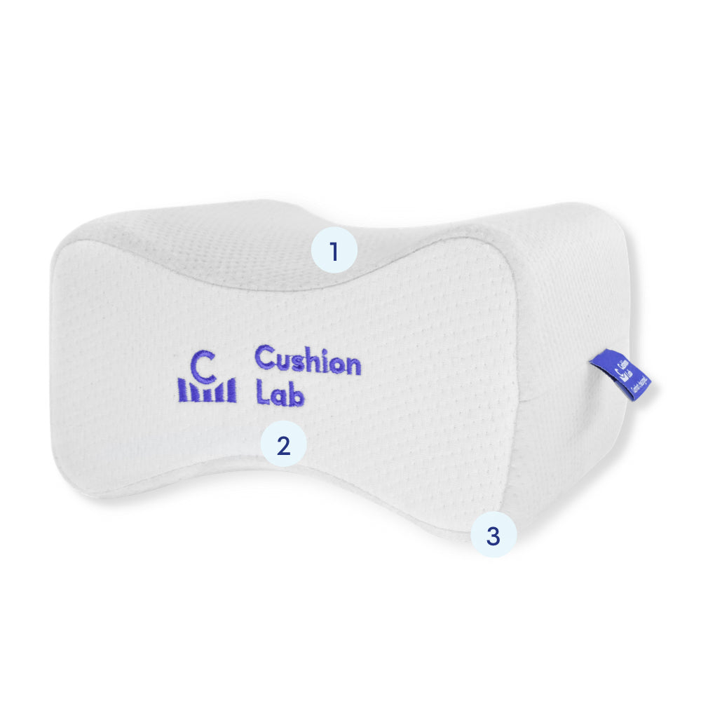 Cushion Lab Side Sleeper Knee Pillow Features