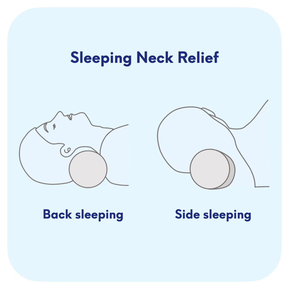 cervical neck roll pillow for neck pain relief 