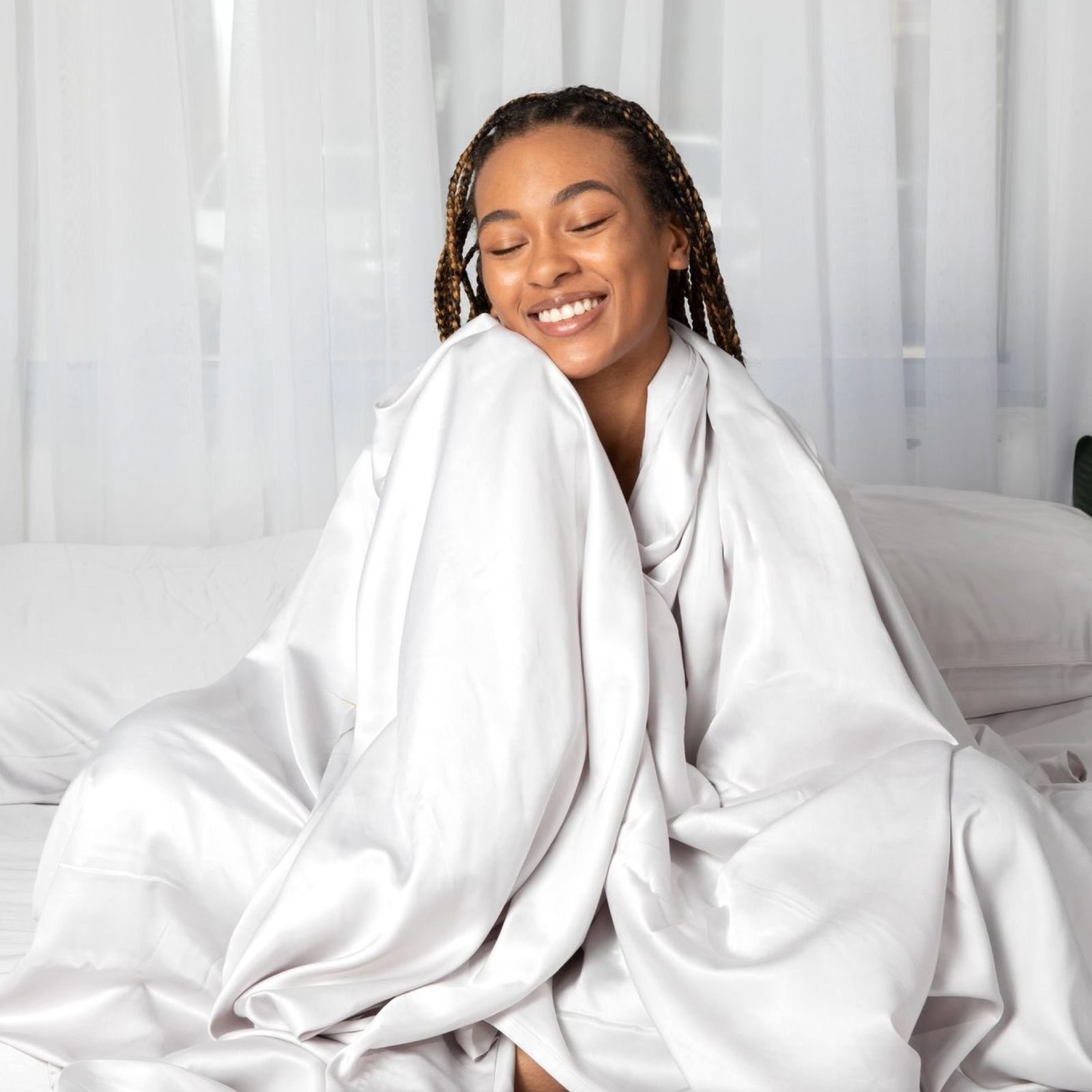 Cushion Lab TruFiber Bedsheet Calm Grey