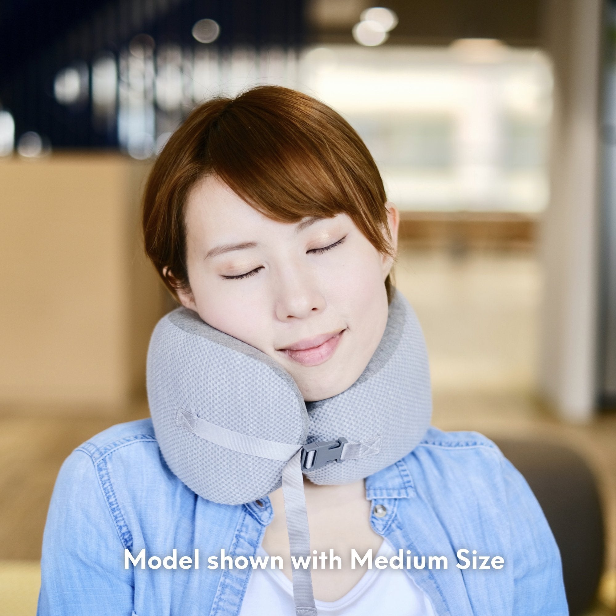 Ergonomic Travel Neck Pillow - Cushion Lab
