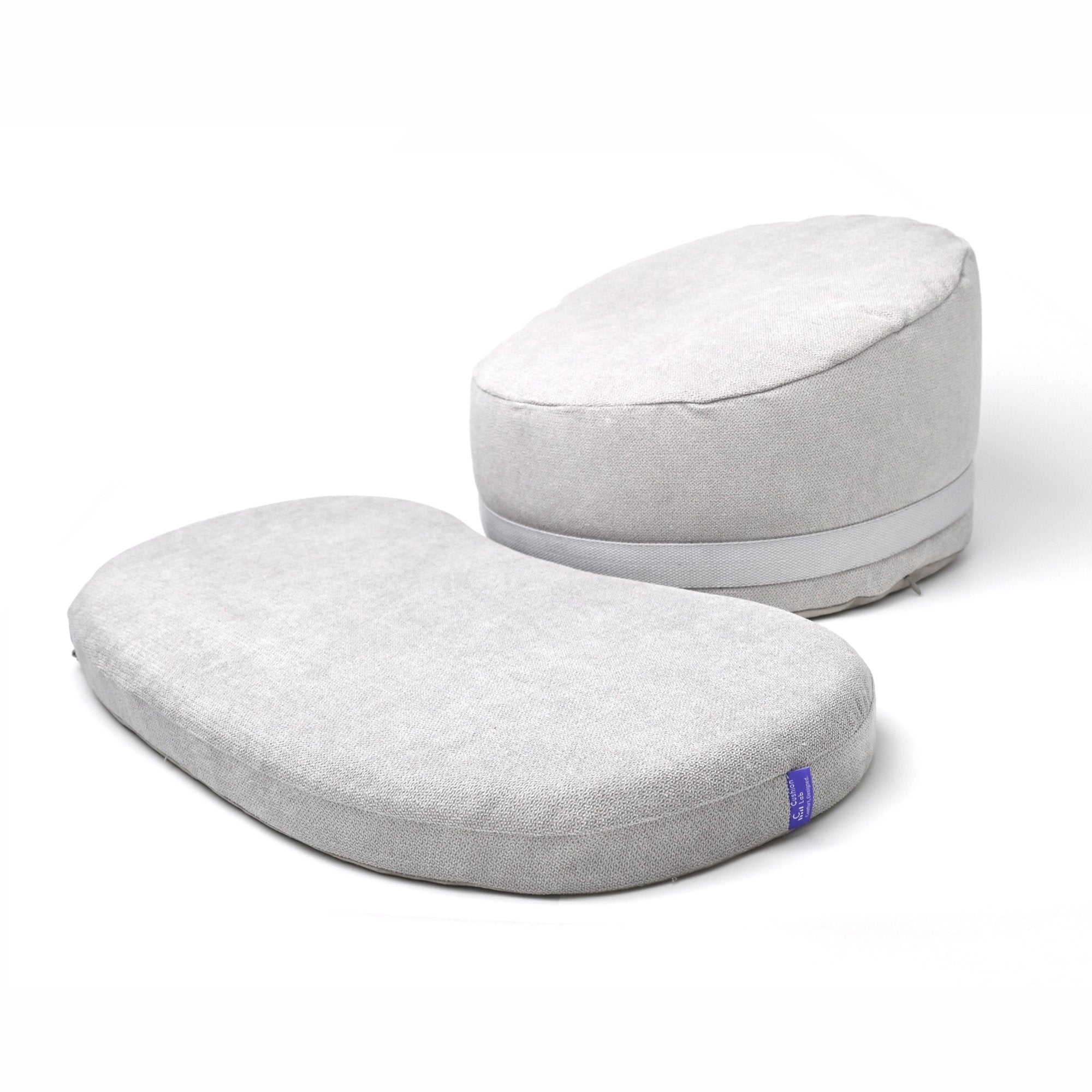Cushion Lab Light Gray Patented Pressure Relief Seat Cushion For Office  Home
