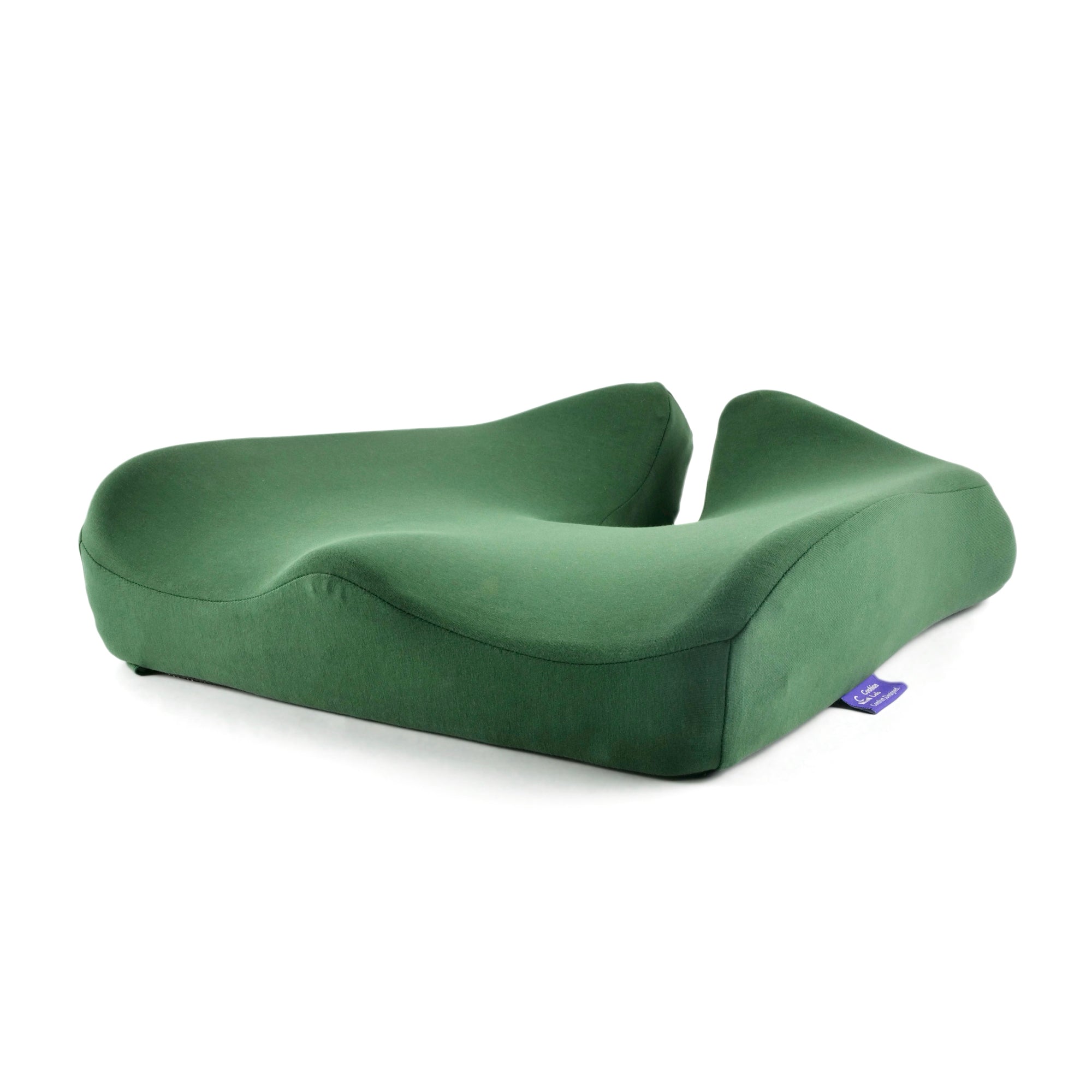 C Cushion Lab Green Unique Ergonomic Design Extra Dense Lumbar